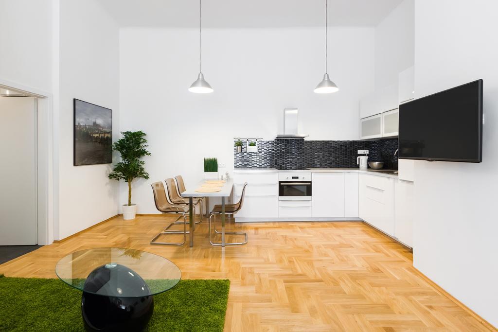 Apartment Jindrisska براغ المظهر الخارجي الصورة